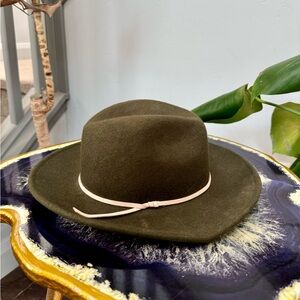 World Market Green Fedora